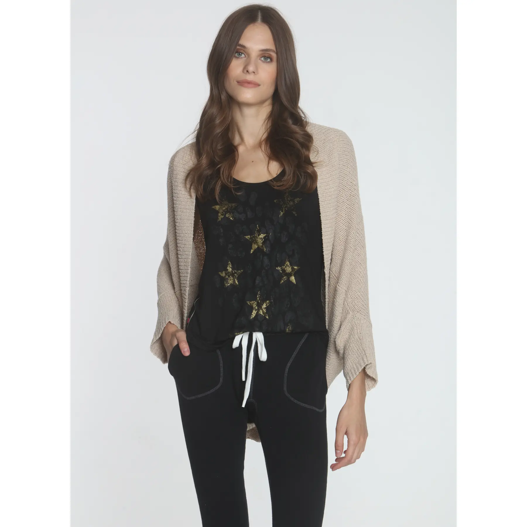 Cocoon Cardigan - Sand