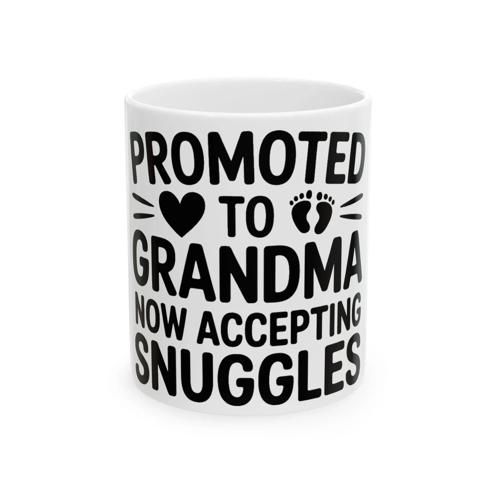 Promoted To Grandma Coffee Mug | New Grandma Gift Pregnancy Reveal