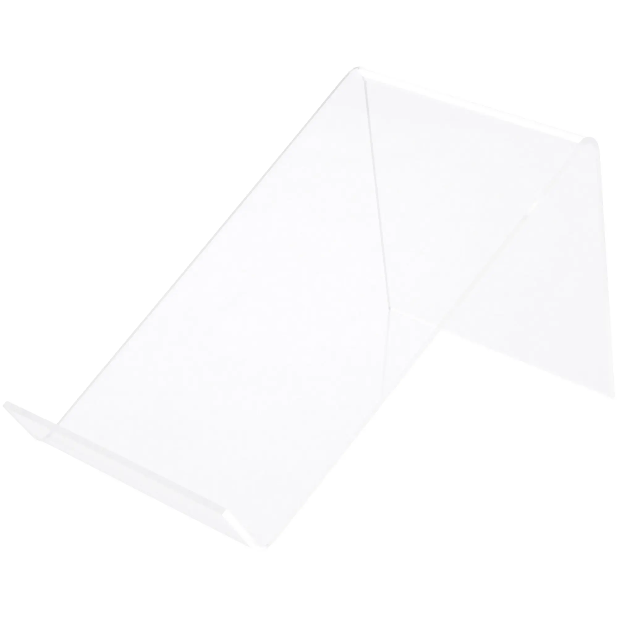 Plymor Clear Acrylic Book Easel with Flat Ledge