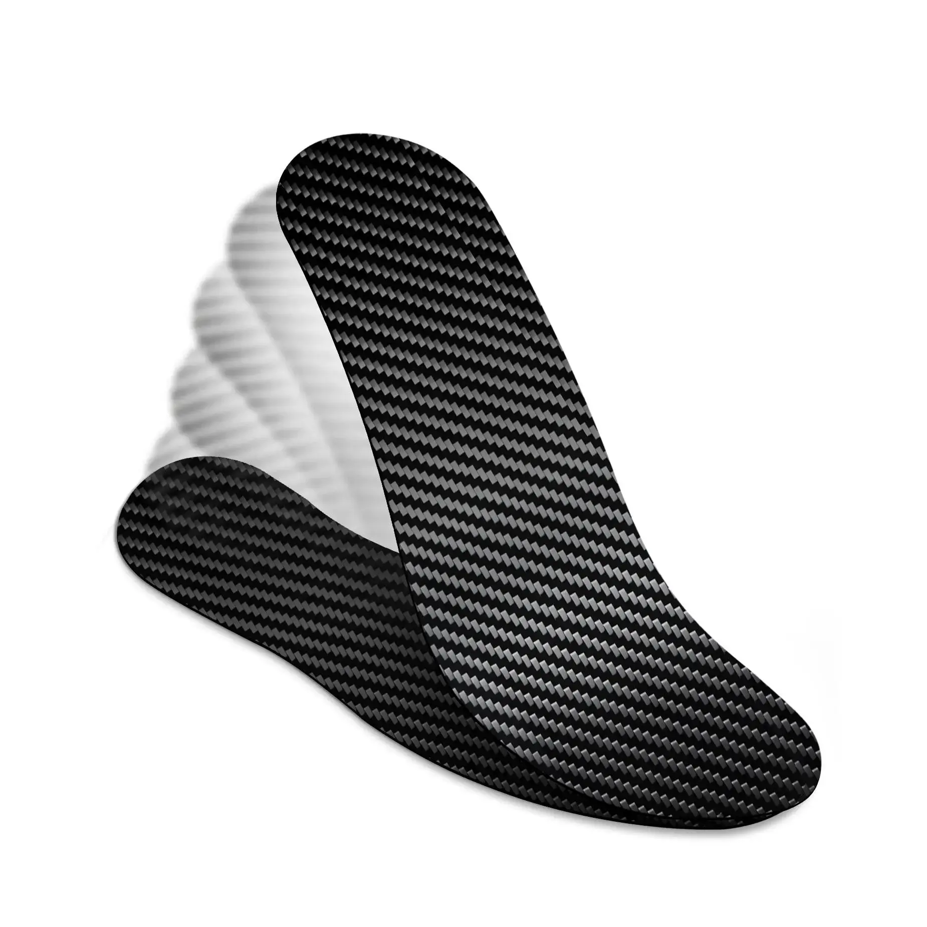 Carbon Fiber Insoles for Sport Performance Insoles for Athletes Reduces Shock to Increase Energy Return fit for Playing Basketball Soccer Footwear Shoe Comfort Bridal