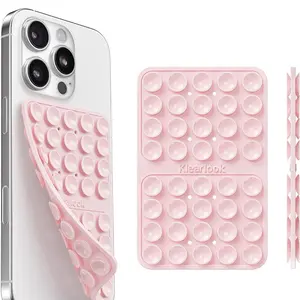 Hands Free Double Side Silicone Suction Stand Phone Case for IPhone 15 14 13 12 11 Pro Max Plus Samsung S24 S23 Ultra Back Cover