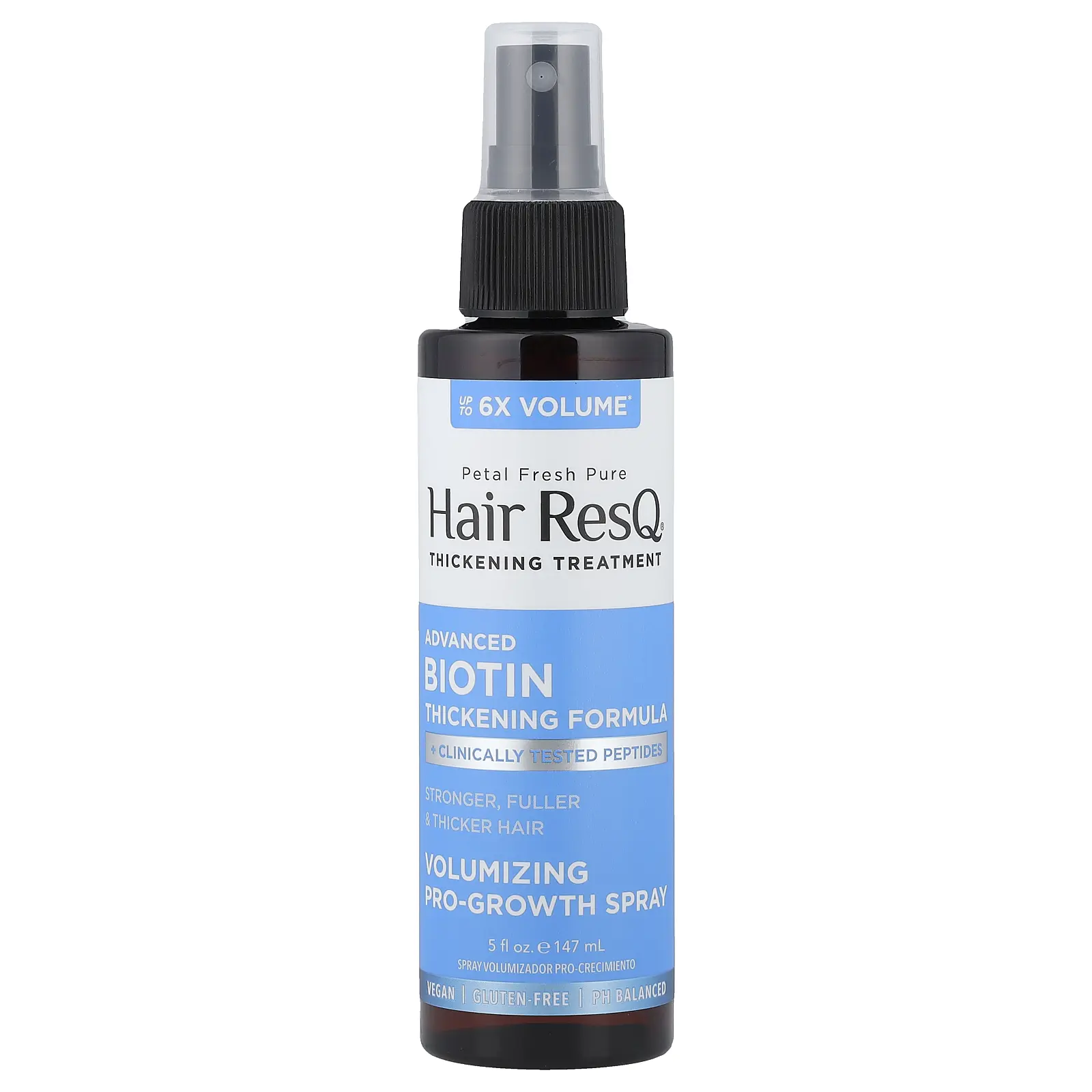 Petal Fresh Hair ResQ®, Thickening Treatment, Volumizing Pro-Growth Spray, 5 fl oz (147 ml)