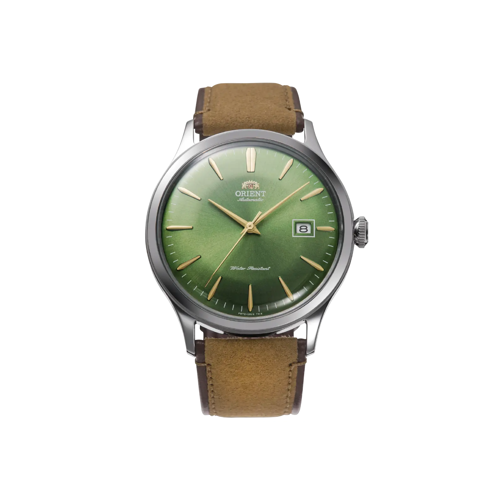 Orient Bambino Version 4 Men's Automatic Dress Watch - 42mm Analog Watch, Stainless Steel Wristwatch, 30M - 50M Water Resistance, 24 Months Warranty, RA-AC0P01E30B, Automatic Watches