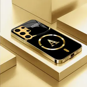 Suitable for [Galaxy S25 Ultra] high-end MagSafe phone case，Features a magnetic attachment function，each of the 26 letters has its own unique characteristics, so you can choose the one that suits you best. YM99