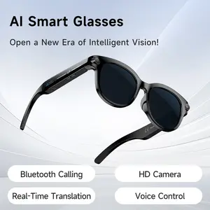 M89 Smart Ai Glasses Real-Time Translation Voice Control HD Camera, Portable Lightweight Design, Ideal for Travel & Daily Use, Smart Eyewear, Multifunctional Smart Glasses