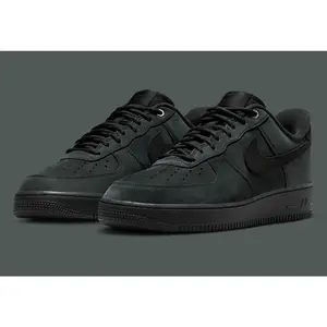 Men's Air Force 1 Low "Black Nubuck" CJ9179-001 Fashion Athletic Sneaker