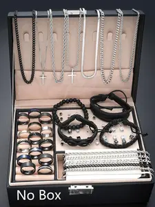 Men's Jewelry Set, Necklaces & Pendants, Fashion Jewelry for Party, Daily Clothing Decor, Trendy All-match & Exquisite Jewelry for Birthday Gift