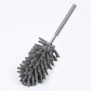 Microfiber Duster for Cleaning, 1 Count Hand Washable Duster with Replaceable Microfiber Head, Detachable Cleaning Brush Tool for Office, Car, Window, Furniture, House Cleaning Tools, Air Duster, Cleaner, Home Cleaning Products