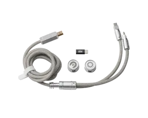 WINSHOP Split Dual 8KGaming Cable – Esports-Grade 8K Polling, Ultra-Low Latency USB-C Split Cable for Keyboard, Mouse, DAC, and Gaming Accessories