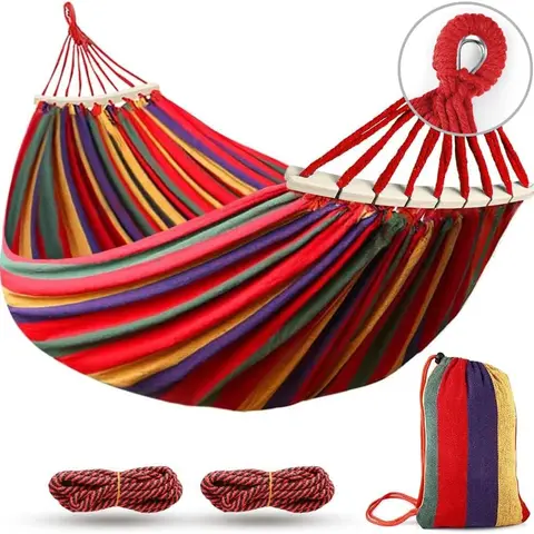 Outdoor Garden Camping Hammock,Portable Hammock for Patio Yard Garden Backyard Porch Travel