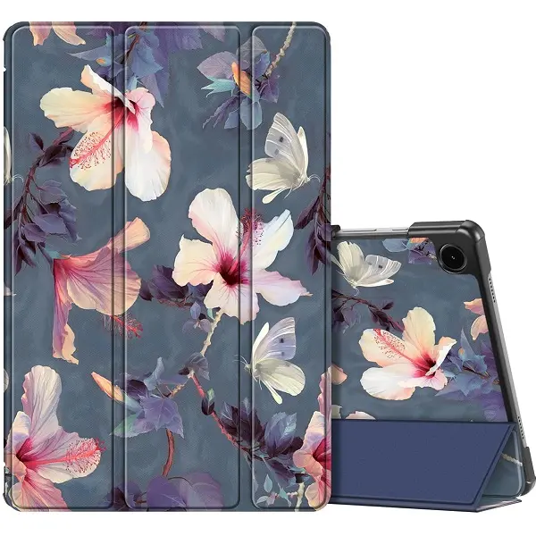 Fintie Ultra-Thin Leather Tablet Casing for Galaxy Tab A11+/Tab A9+(11-in)/Tab A8 (10.5-in) - Auto-Wake/Sleep, Trifold Design, Protective Tablet Accessory