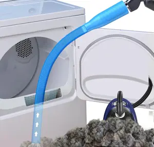 Dryer Vent Cleaner Kit, Dryer Lint Vacuum Attachment   Dryer Vent Vacuum Hose Attachment,Blue