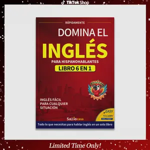 2026 Edition Professional ,Dominate English 6 Books in 1 with Audio for Spanish Speakers A Powerful Learning System for Beginners and Real Life Communication (Spanish Edition),Learn Anytime Anywhere,Spanish Speaker,Listening Practice,Valentine's Day Gifts