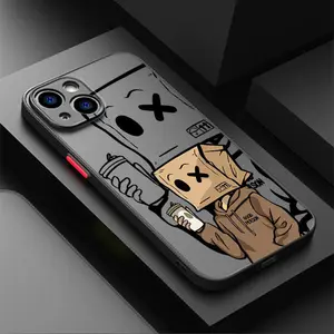 Creative coffee boy mobile phone case for Galaxy S25 Ultra S24 Plus S23 FE S22  iPhone 17 Pro Max Air 16PROMAX/16PLUS/16PRO/16/15PROMAX/15PLUS/15PRO/15/14PROMAX/14PLUS/14PRO/14/13PROMAX/13PRO/13/12PROMAX/12PRO/12/11 Promax gift mobile phone case