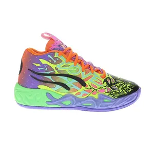 PUMA Mens X Lamelo Ball Mb.04 Be You Basketball Sneakers Shoes - Black