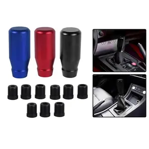 Racing Red Shift Knob 4 5 6 Speed Manual & Buttonless Automatic Tranmission [TS1]