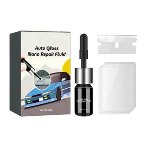 Car Windshield Glass Nano Repair Liquid - Clear View Crack Repair Fluid for Auto Windshield Restoration