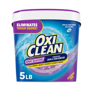 OxiClean Odor Blasters Versatile Odor and Laundry Stain Remover Powder, 5 lb