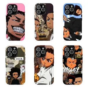 Boondocks Collage Desigh Phone Case,Tough phone case，for iPhone 16 15 14 13 12 11 17Pro Max,for Samsung S25 S24 S23 S22 Ultra,Gifts For Fans Men Women, Phone Accessories