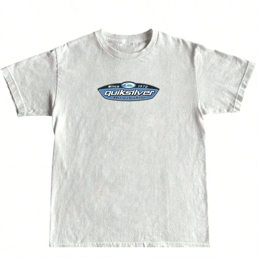 Retro 90s Performance Skateboarding Crew Neck-Shirt, Retro 90s Surfing-Shirt, Unisex Crew Necksummer Outfits For Women