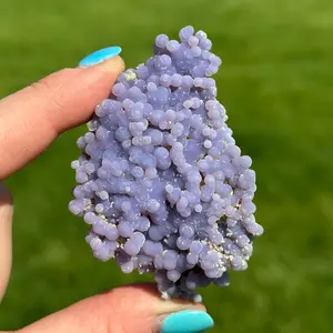 Raw Grape Agate Stone (Purple Botryoidal Chalcedony)