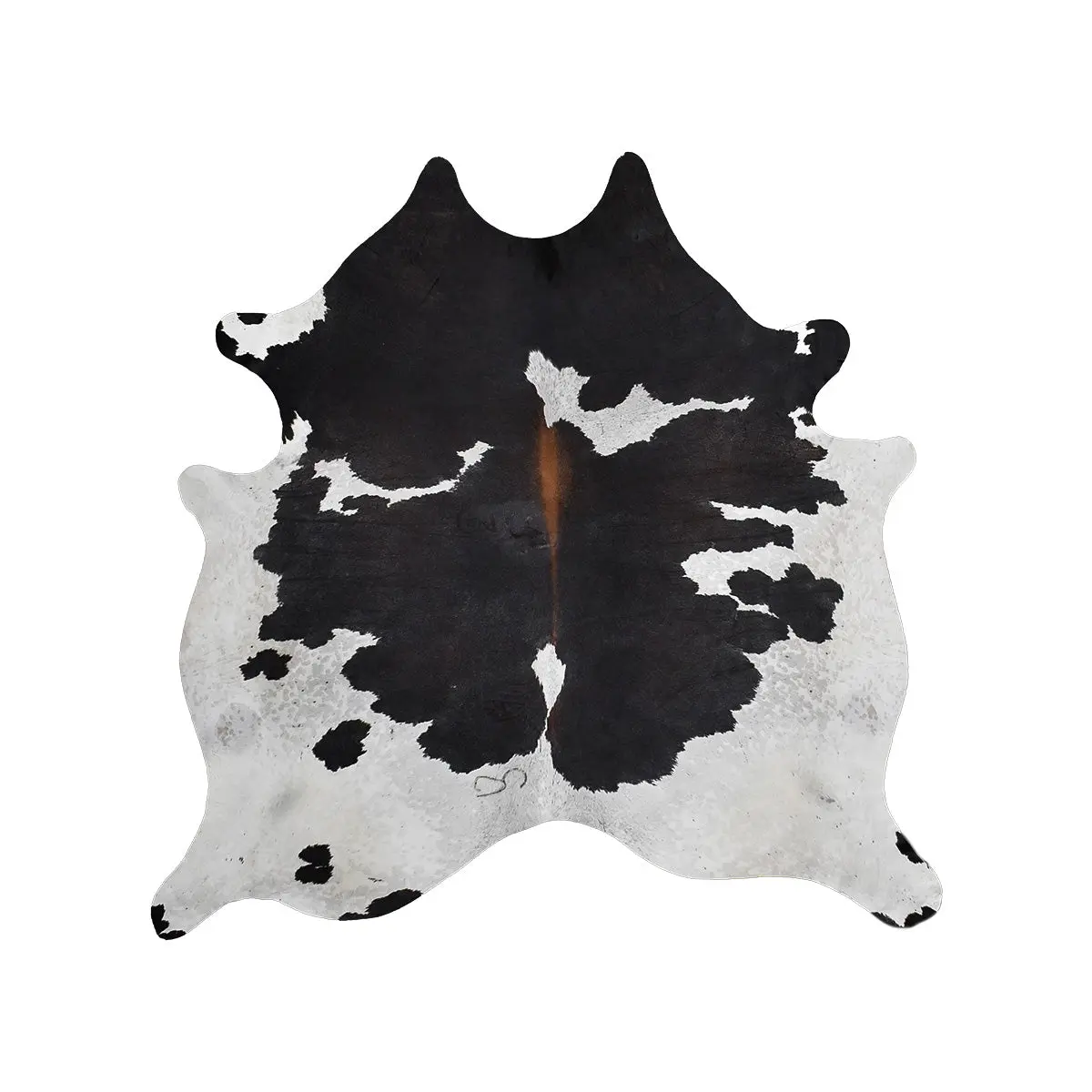 Tricolor Cowhide Rug – 6' 6" x 6' 6"