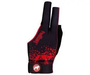 PoolDawg Alpha-Pro Billiard Glove - Dry-Fit Lycra with Magnetic Pocket Marker & Shot Tracker - Available in S, M, L, XL (Left Hand Only)