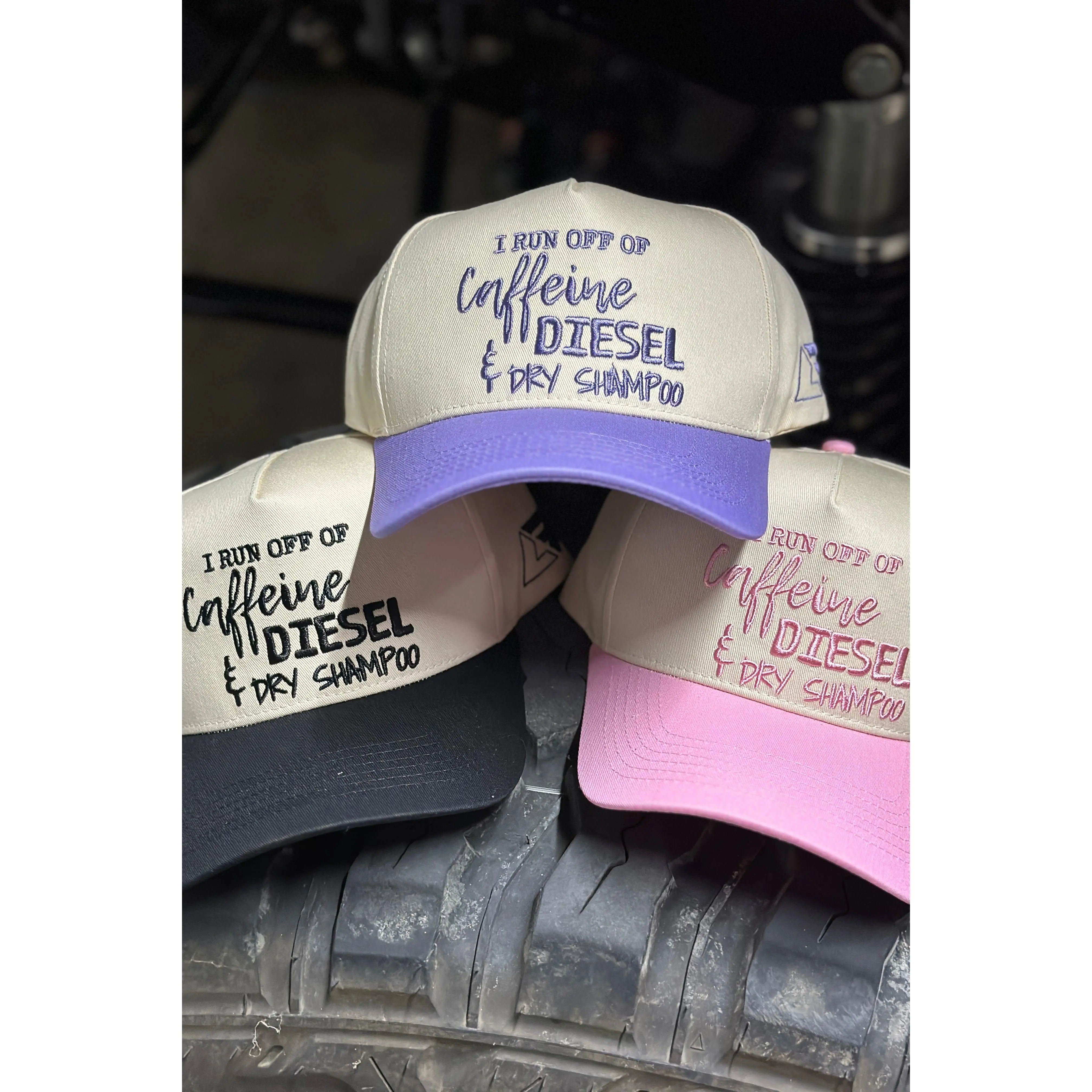 "Caffeine, Diesel & Dry Shampoo" Hat