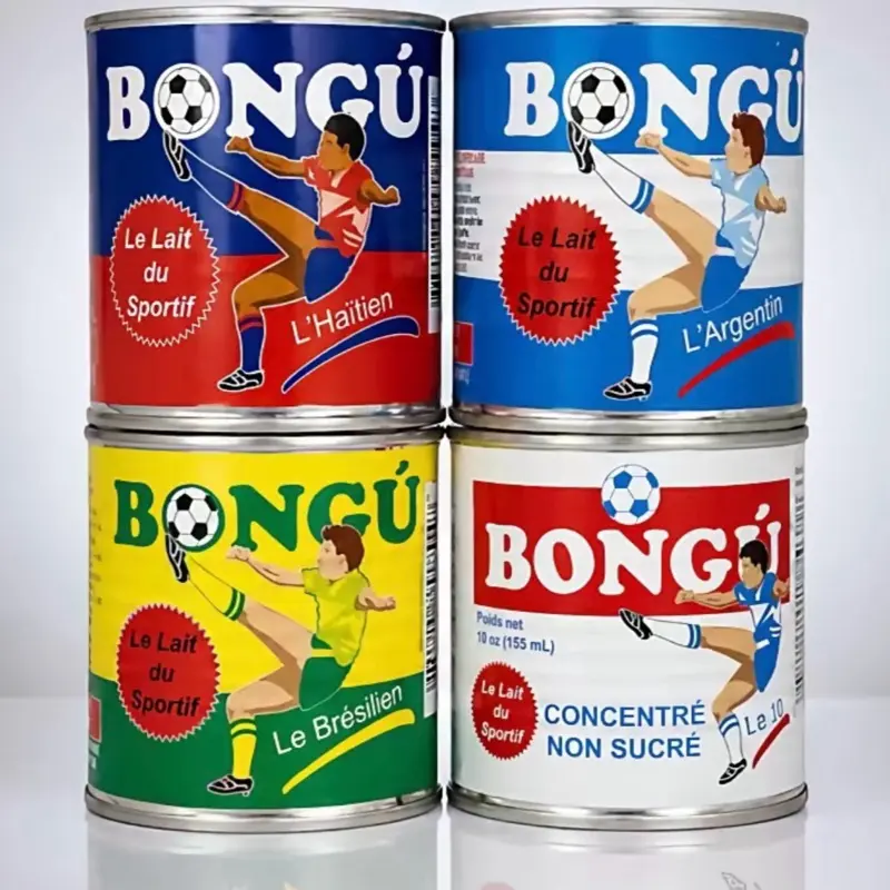 4 cans BOngou Concentrated Evaporated Milk – Non-Sweetened