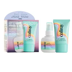 caliray staycation blurring primer + hydrating makeup setting spray set