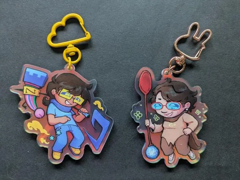 HOMESTUCK KEYCHAINS