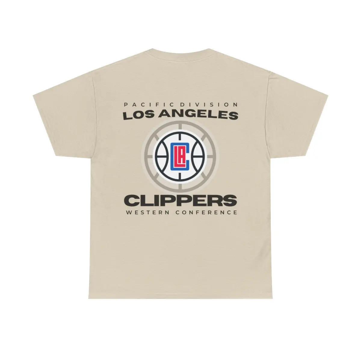 Los Angeles Clippers Vintage T-Shirt (Front and Back)