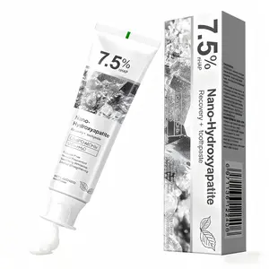 7.5% Nano Hydroxyapatite Toothpaste for Sensitive Teeth - Fluoride-Free, Fresh Mint Breath, Enamel Repair, Gentle Oral Care, Daily Use