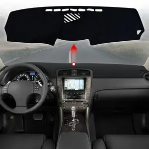 Car Dashboard Cover Mat Anti Light Dash Mat For Lexus IS250 IS350 2006-2011