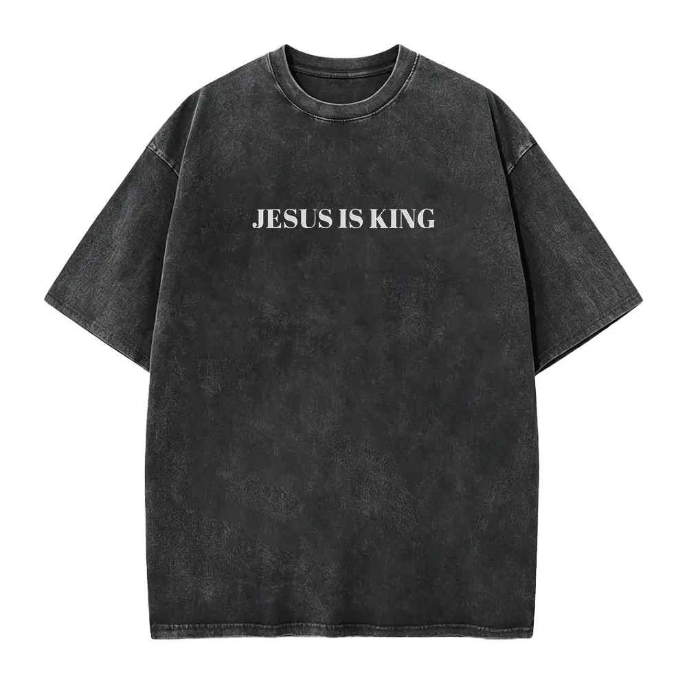 Yeshua Shirt, Jesus is King Shirt, Jesus Shirt, Jesus t shirt, Jesus Merch, Christian Streetwear, Mens Christian Shirt, Faith Shirt