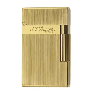 DPT Double Flame Gold Brushed Luxury Lighter (NO FUEL) Gift