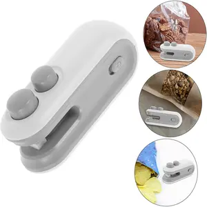 Mini Bag Sealer, Rechargeable USB C Bag Sealer Heat Seal Machine, Portable Resealer Machine Sealer for Plastic Bags