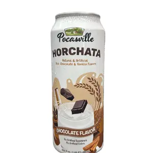 3packs Pocasville Horchata Sabor Chocolate 490ml
