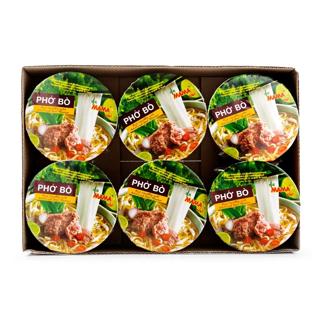 Mama Pho Bo Rice Noodles, Beef Flavor mama instant noodle soup