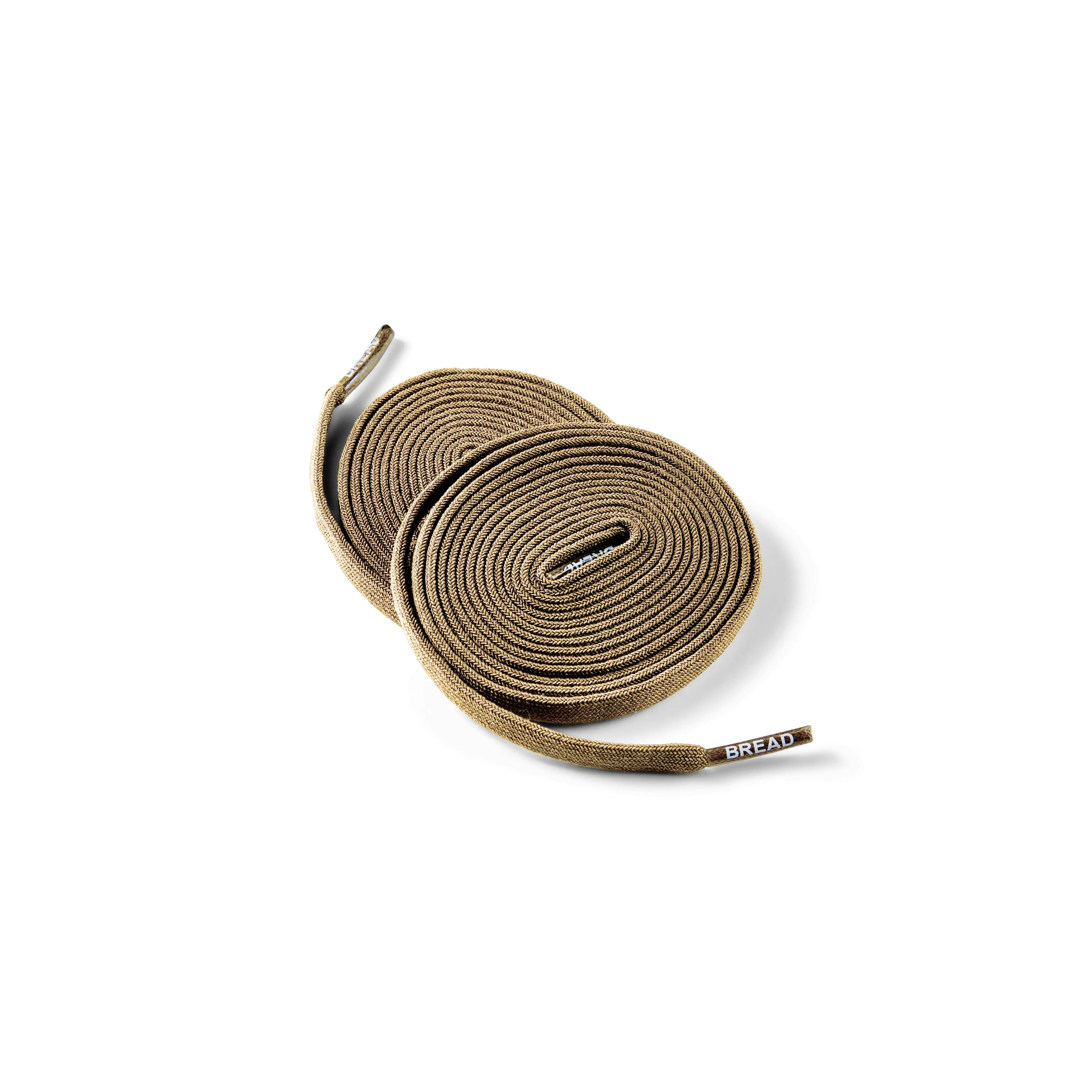 Coyote Brown Bread Elastic Shoelaces