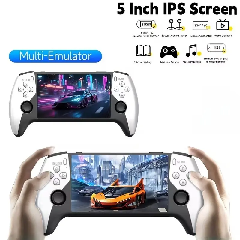 2026 Latest Model Sf3500 Handheld Game Console, Rechargeable Portable Console, High Performance & Long-Lasting Battery, Ergonomic Design, Perfect Gift for Winter & Christmas