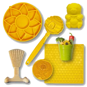 Dog Enrichment Starter Pack - 7 Premium Slow Feeder & Lick Mat Toys | USA Made