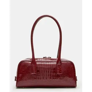 Steve Madden ANISE BAG RED CROCODILE