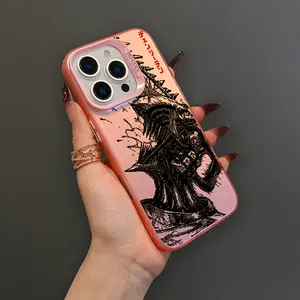 Fashionable case with the new Chainsaw Man, for iPhone 17 16 15 14 13 12 11 PRO MAX PLUS AIR and iPhone 16E AIR XR XS MAX 7 8 Plus Series Mobile Case Designed to Prevent Drops with a Matte Finish