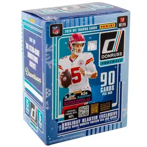 2025 NFL Donruss Holiday Blaster Box - Panini Collectible Football Sports Trading Cards