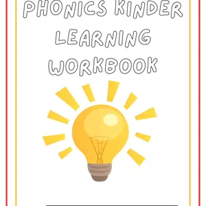 Kinder Phonics Learning WorkBook