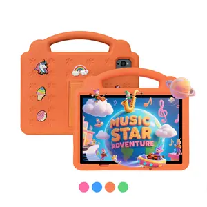 10.1 Inch HD Android Learning Entertainment Tablet PC, 1280x800 IPS Display, Dual Cameras, Parental Controls, Rechargeable Battery, Best Gift for Kids & Christmas, Android Tablet Computer
