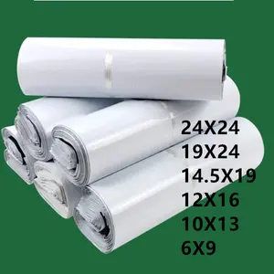 24X24 Poly Mailers Shipping Bags, Self Seal Waterproof Plastic Mailing Envelopes, Multiple Sizes & Thickness for eCommerce Shipping