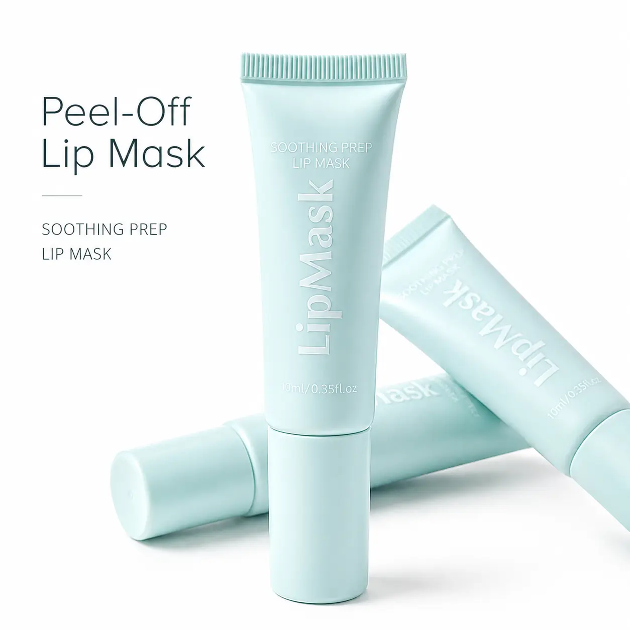3Pcs Soothing Prep Lip MaskPeel-Off Lip mask with Cooling Feel, Lightweight Lip Mask, Soothing Prep Lip Mask,Lasting Moisture and Deep Nourishment, Lip Care, Light and Non-Sticky