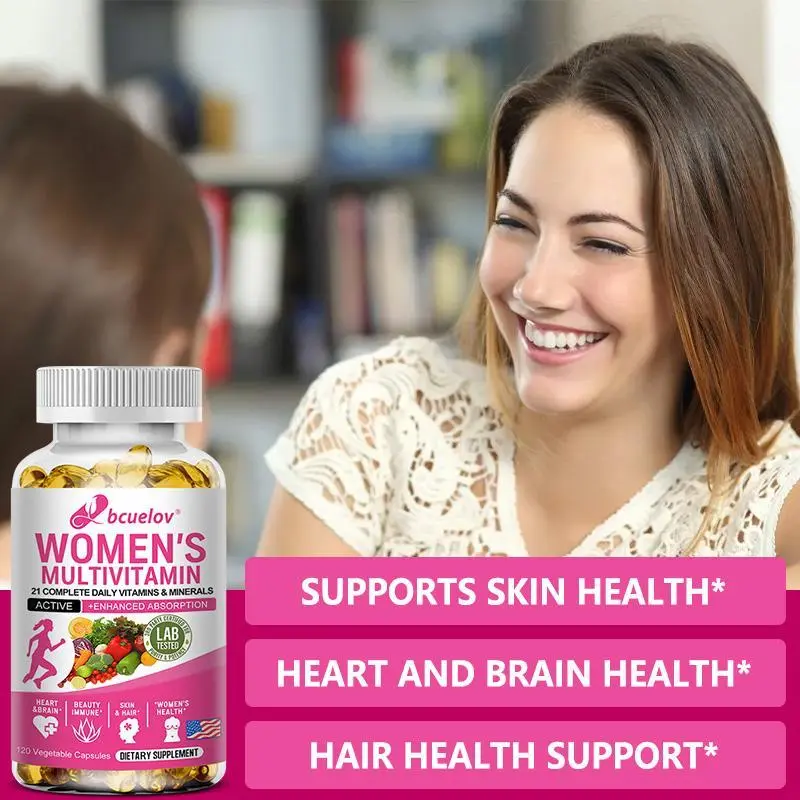 Bcuelov Women Multivitamin Health Supplements - Supports functional  balance, energy levels, supports immune health,120 Capsule - TikTok Shop